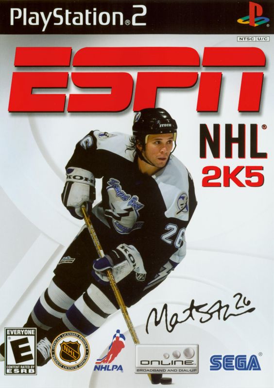 ESPN NHL 2K5 box art for Playstation 2